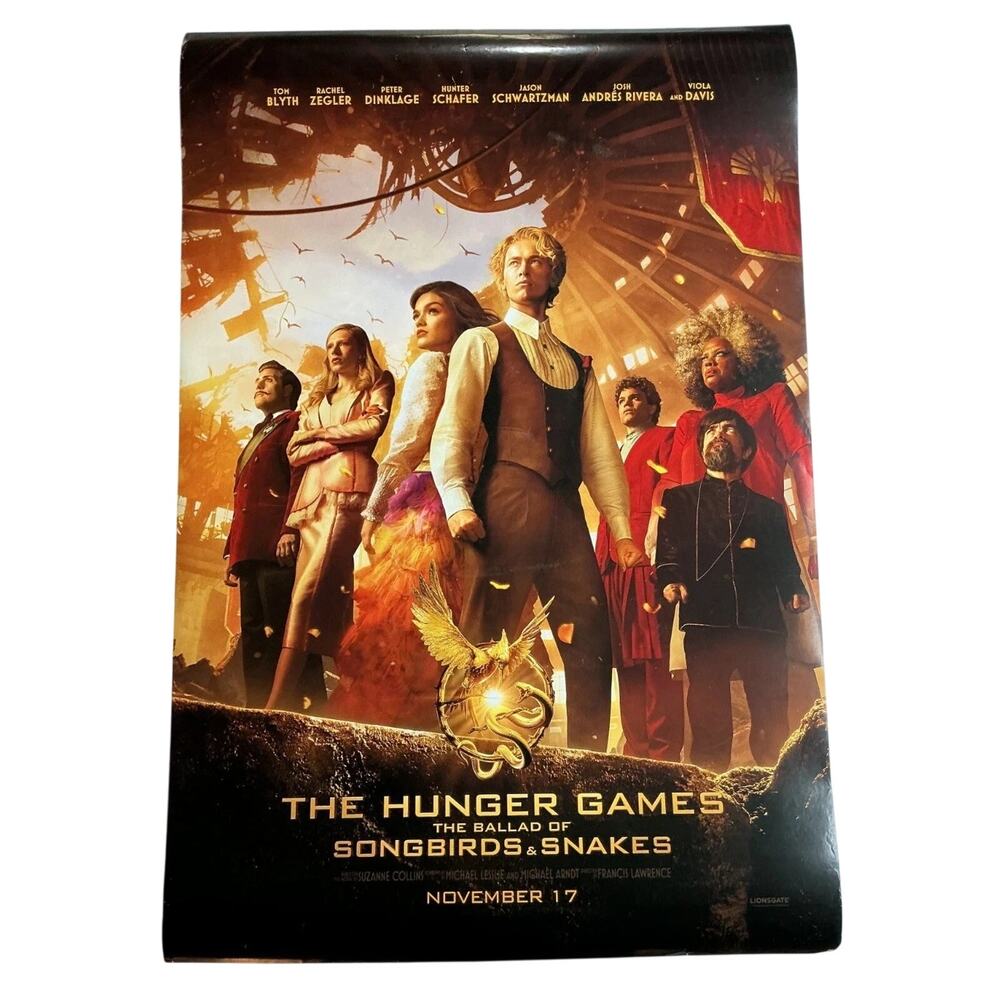 Hunger Games: A Ballad of Songbirds and Snakes Official Theater Poster DS